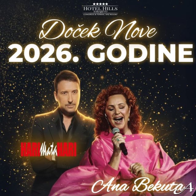 Nova godina - pevači na sceni