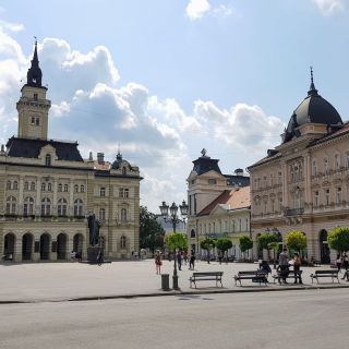 Doček Nove godine - prazan trg