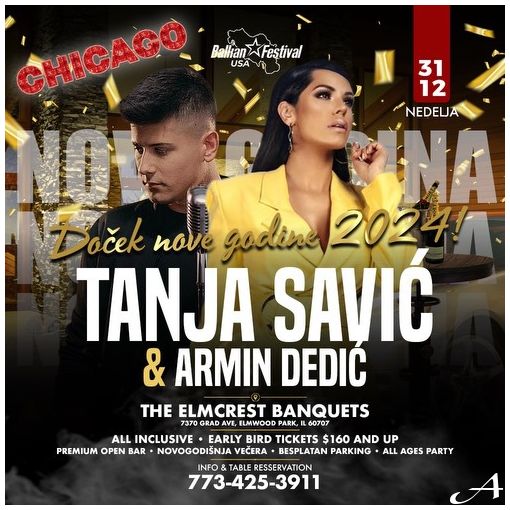 Tanja Savić Nova godina 2026