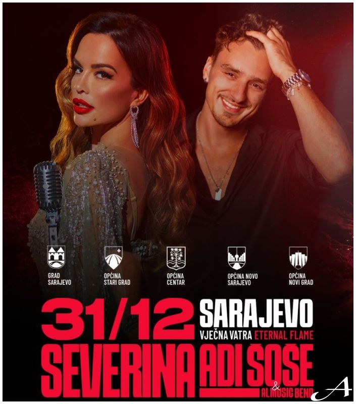 Severina Vučković Nova godina 2026