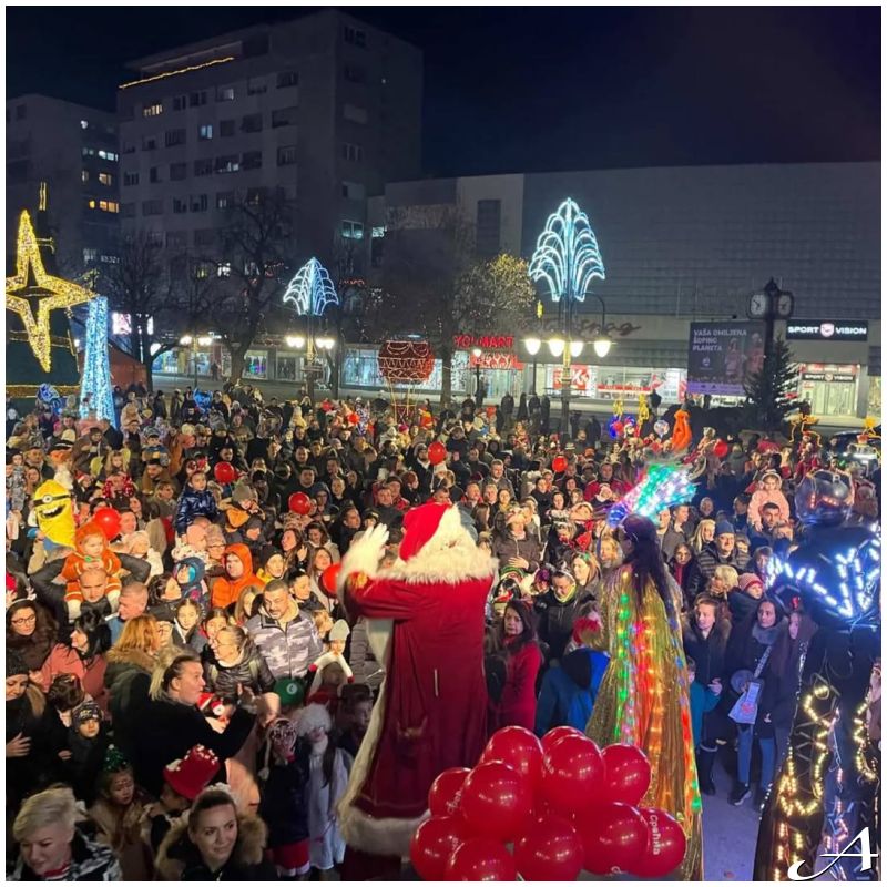 Nova godina na Trgu u Zaječaru 2026