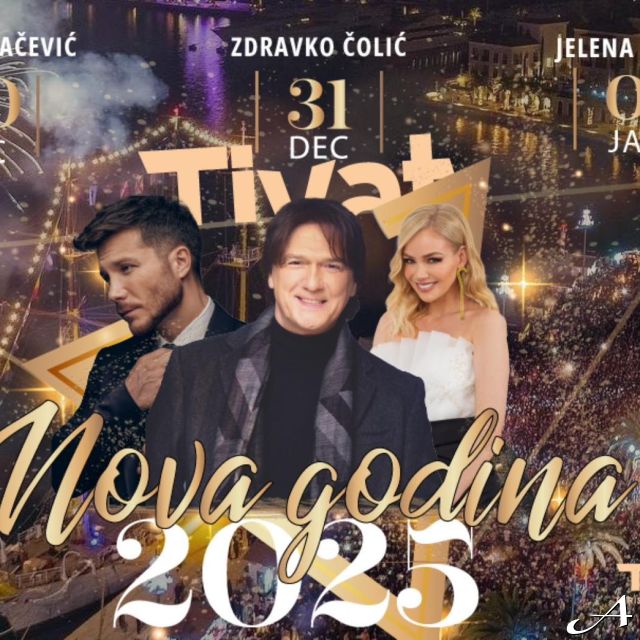 Nova godina - izvođači na bini