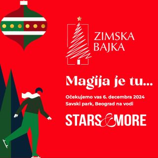 Zimska bajka - klizač na ledu