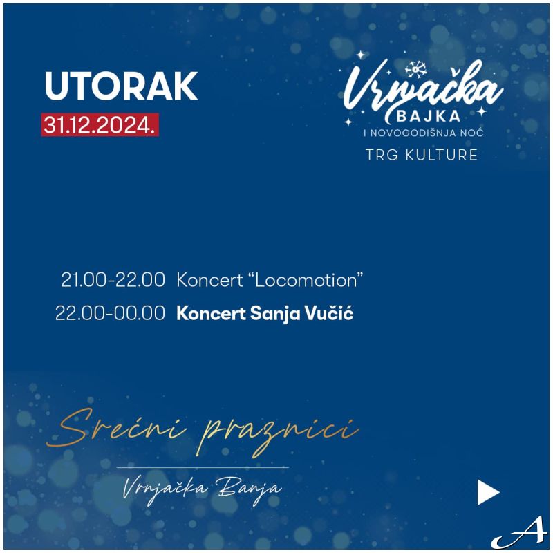 Sanja Vučić Nova godina 2026