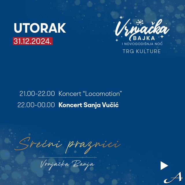 Nova godina - program događaja