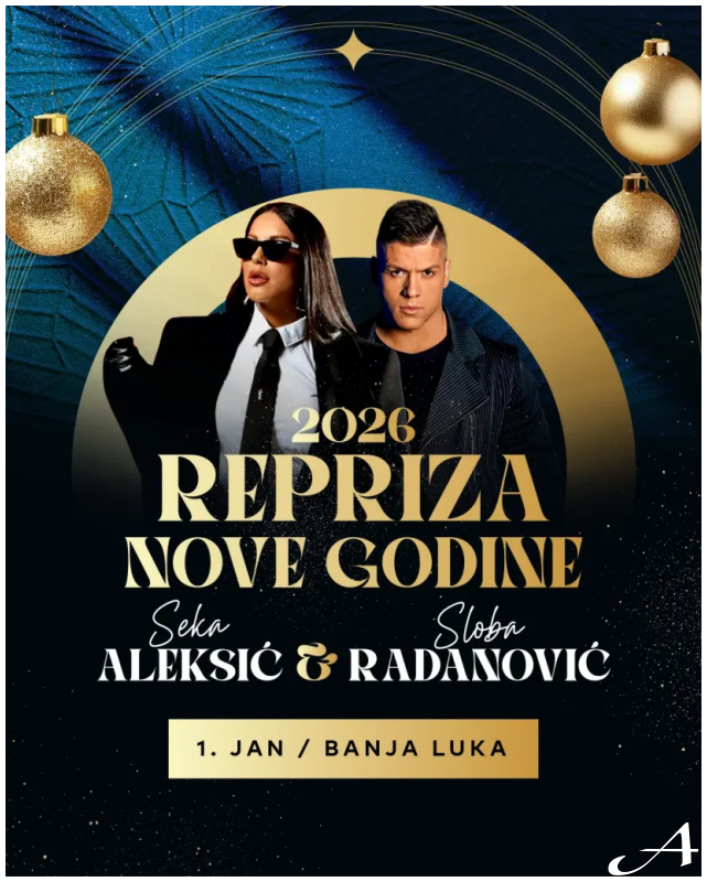 Seka Aleksić Nova godina 2026