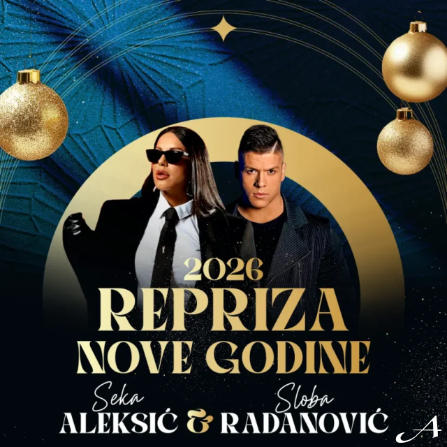 Nova godina - pevači u odelu