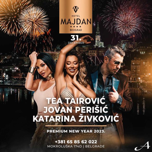 Nova godina - izvođači i vatromet