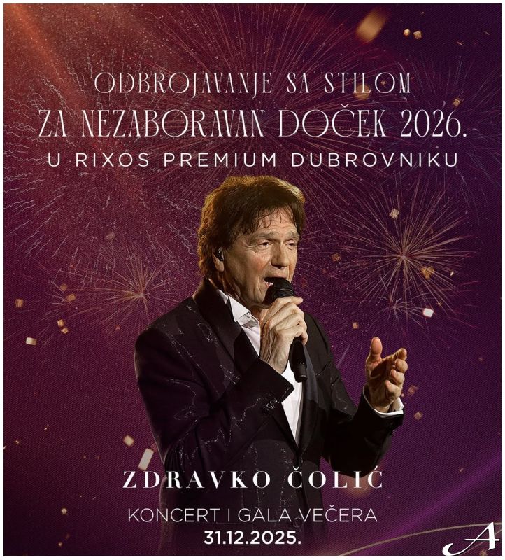 Zdravko Čolić Nova godina 2026