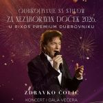 Zdravko Čolić Nova godina 2026 - plakat