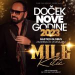 Mile Kitić Nova godina 2023 Zagreb - plakat