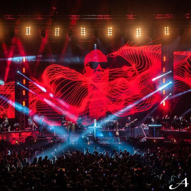 Koncert Saše Matića - scena i publika