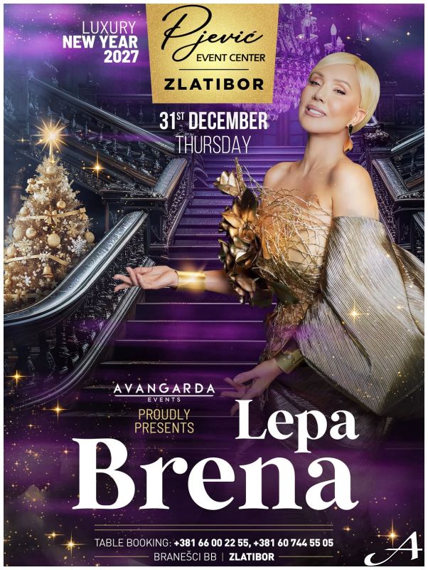 Lepa Brena Nova godina 2027