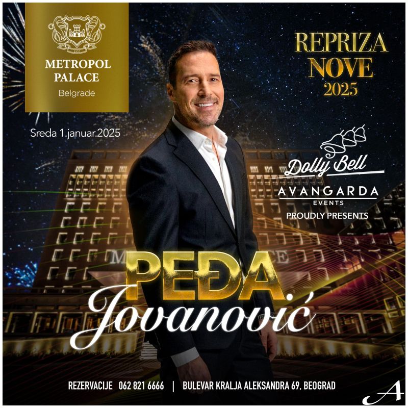 Peđa Jovanović Nova godina 2026