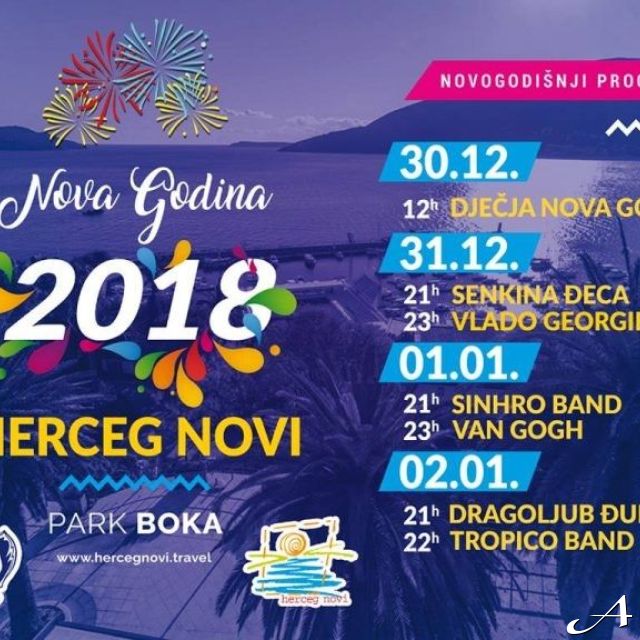 Nova godina - program događaja