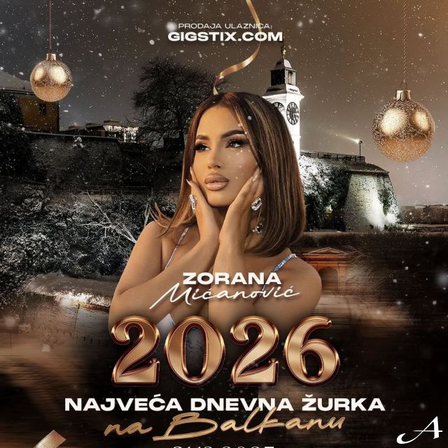 Nova godina - žena i ukrasi