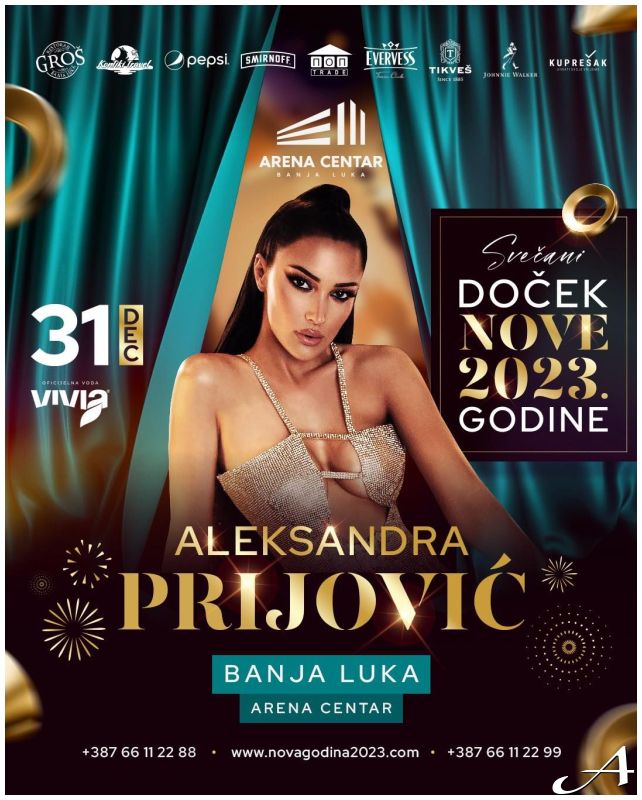 Aleksandra Prijović Nova godina 2026