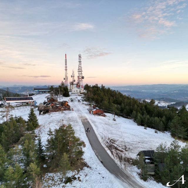 Zlatibor - planina sa snegom