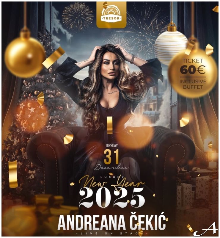 Andreana Čekić Nova godina 2026
