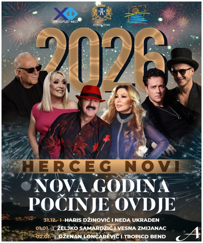 Haris Džinović Nova godina 2026