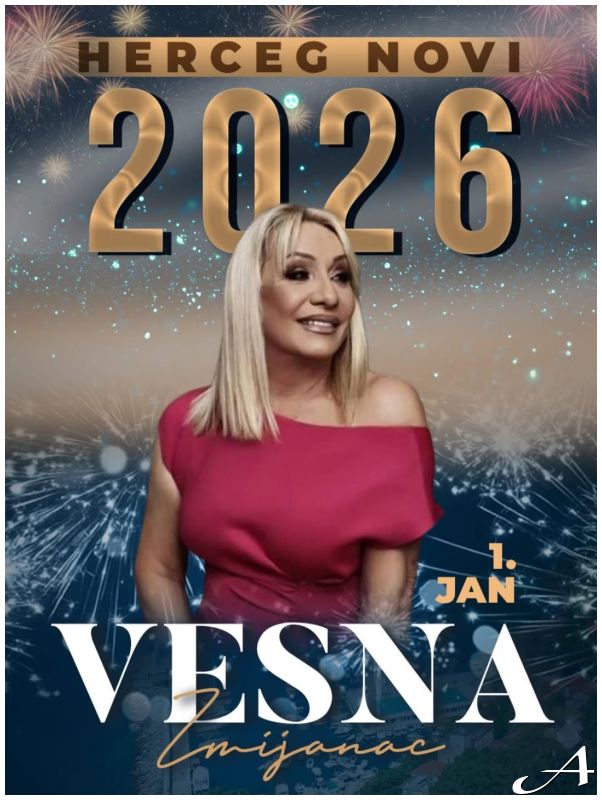 Vesna Zmijanac u Herceg Novom za reprizu Nove godine