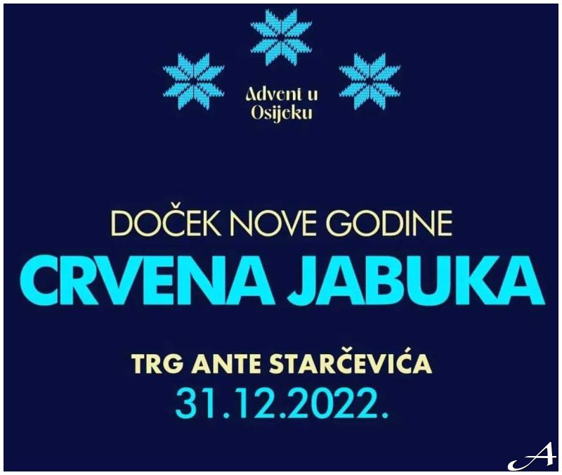 Crvena jabuka Nova godina 2026
