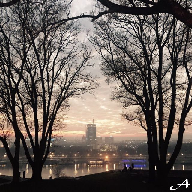 Nova godina Beograd - pogled na grad