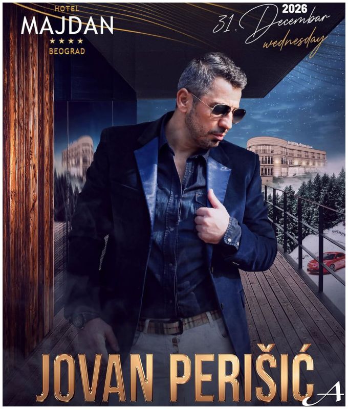 Doček Nove godine 2026 u hotelu Majdan uz Jovana Perišića
