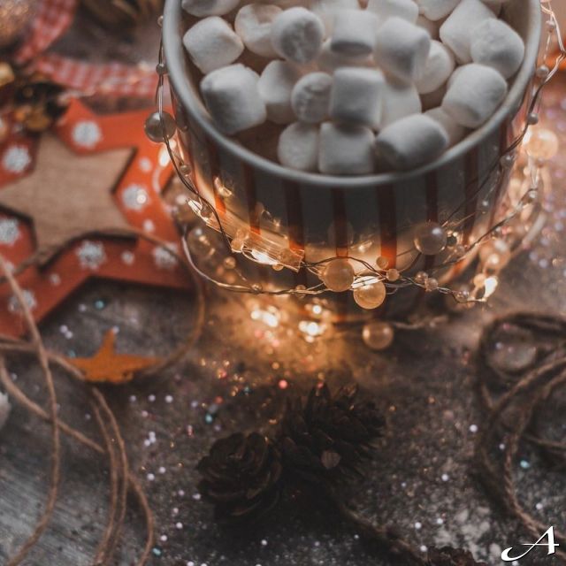 Doček - šolja sa marshmallow
