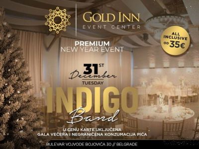 Gold Inn Event Centar - Doček Nove godine Gold Inn Event Centar - Doček Nove godine