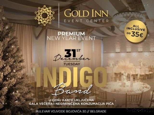 Doček Nove godine u Gold Inn Event Centru