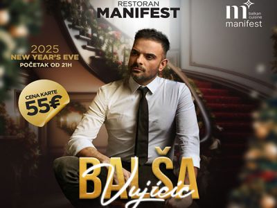 Doček Nove godine u Restoranu Manifest