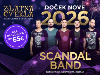 Zlatna Cvekla Event hub Nova godina 2027 Zlatna Cvekla Event hub Nova godina 2027