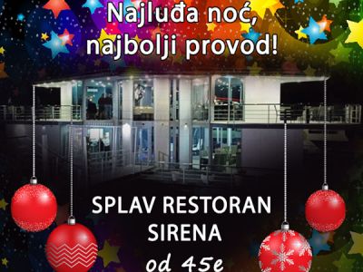 Splav Sirena - Doček Srpske Nove godine