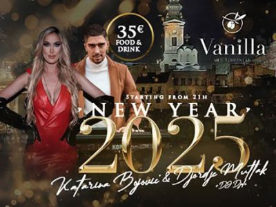 Doček Nove godine u klubu Vanilla