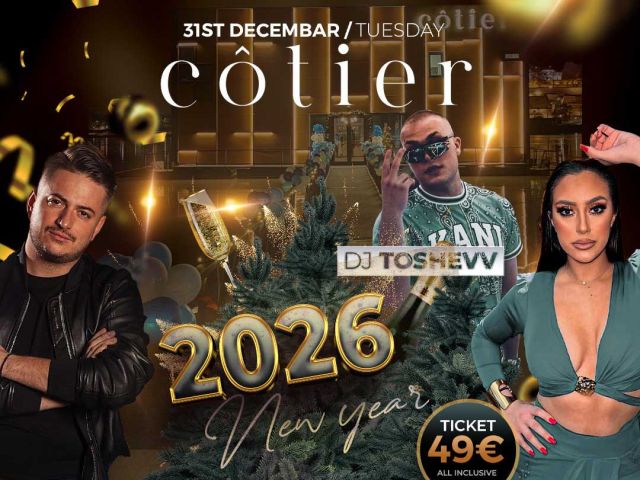Splav Cotier Doček Nove godine 2027