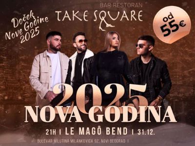 Restoran Take Square Nova godina 2027 Restoran Take Square Nova godina 2027