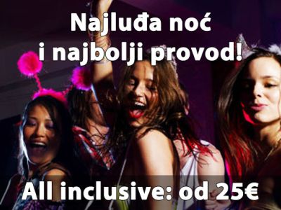 Splav klub restoran Pirana Doček Nove godine