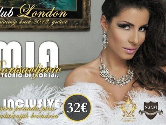 Klub London Doček Nove godine 2027 Klub London Doček Nove godine 2027