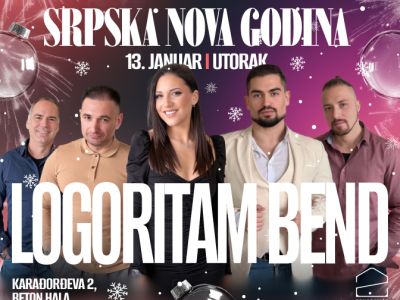 Kafana Druga Kuća Beton hala - Srpska Nova godina