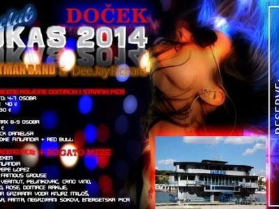 Doček Nove godine u klubu Lukas