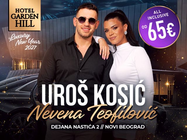 Nova godina 2027 u Hotelu Garden Hill Nova godina 2027 u Hotelu Garden Hill