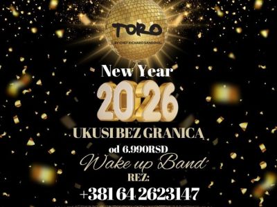 Toro Latin GastroBar Nova godina 2027 Toro Latin GastroBar Nova godina 2027