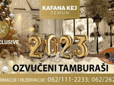 Kafana Kej Nova godina 2027 Kafana Kej Nova godina 2027