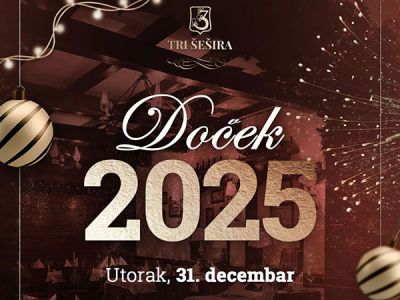 Restoran Tri Šešira Nova godina 2026