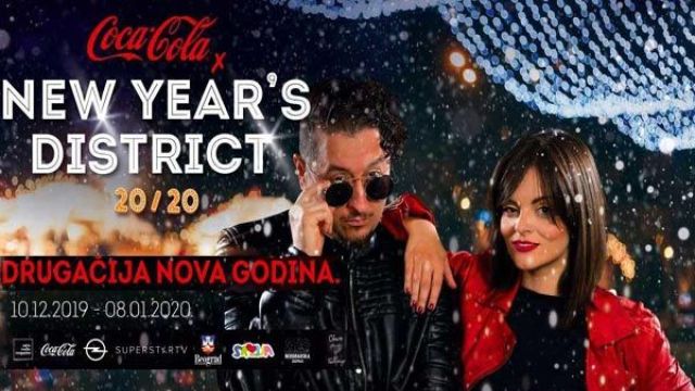 Coca Cola New year District festival